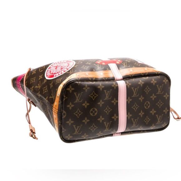 AUTHENTIC *Louis Vuitton* Ltd Edition Neverfull Trunks & Bags Tote MM - Picture 5 of 7